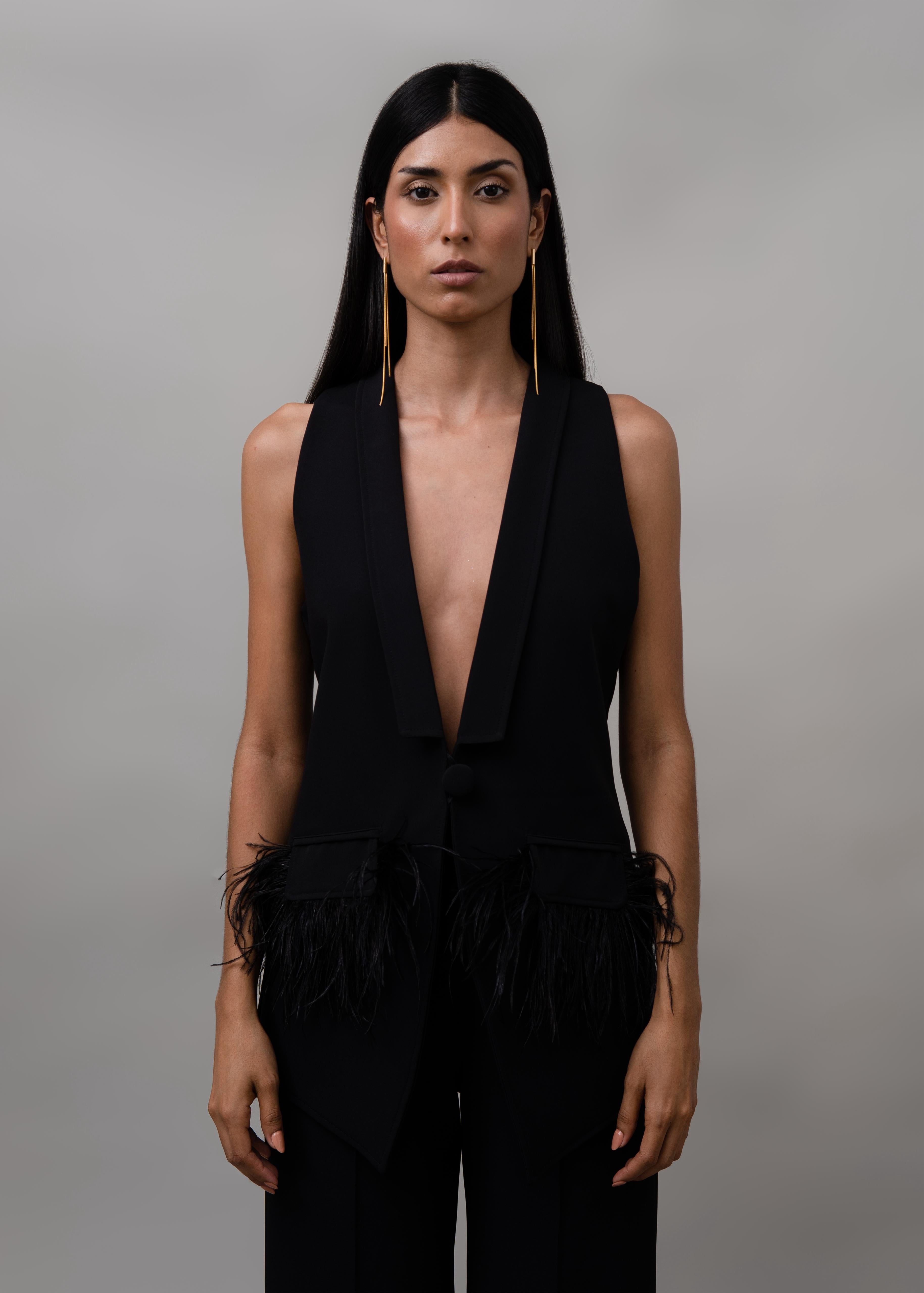 Phaphia Feathers Vest