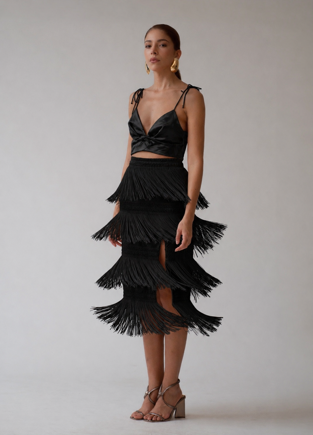 Olympia Black Skirt