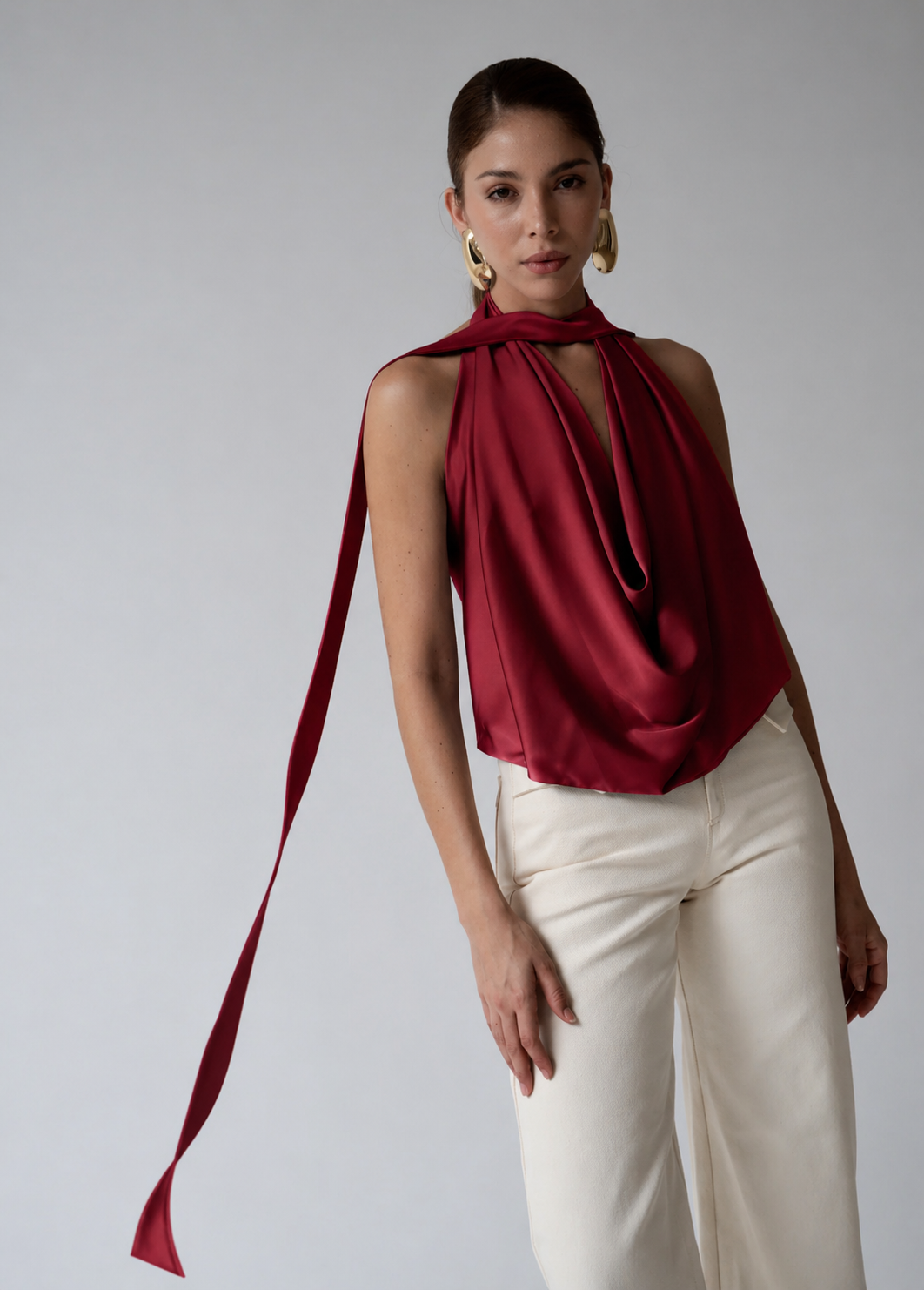 Lunara Red Wine Top