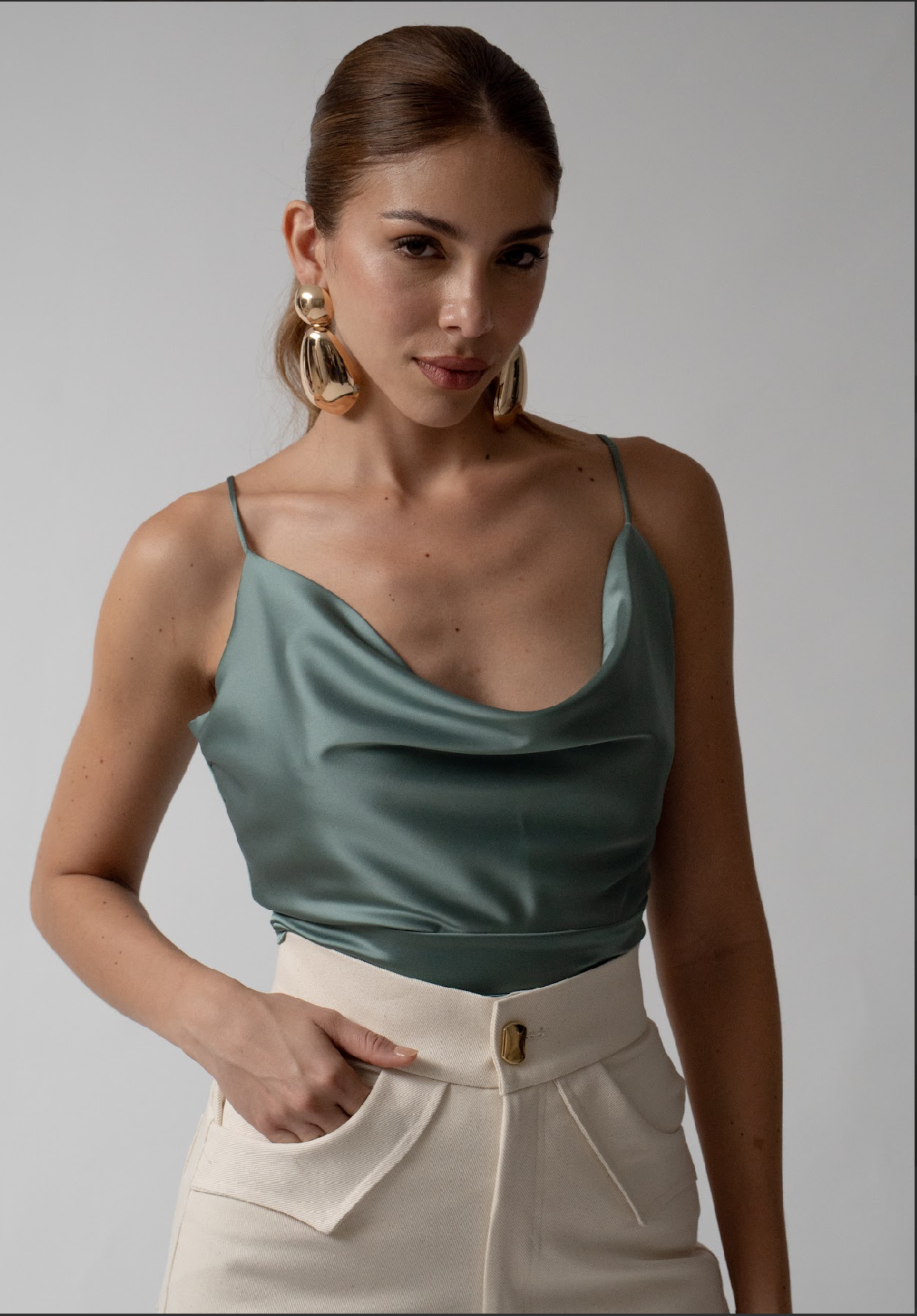 Cythera Teal Top