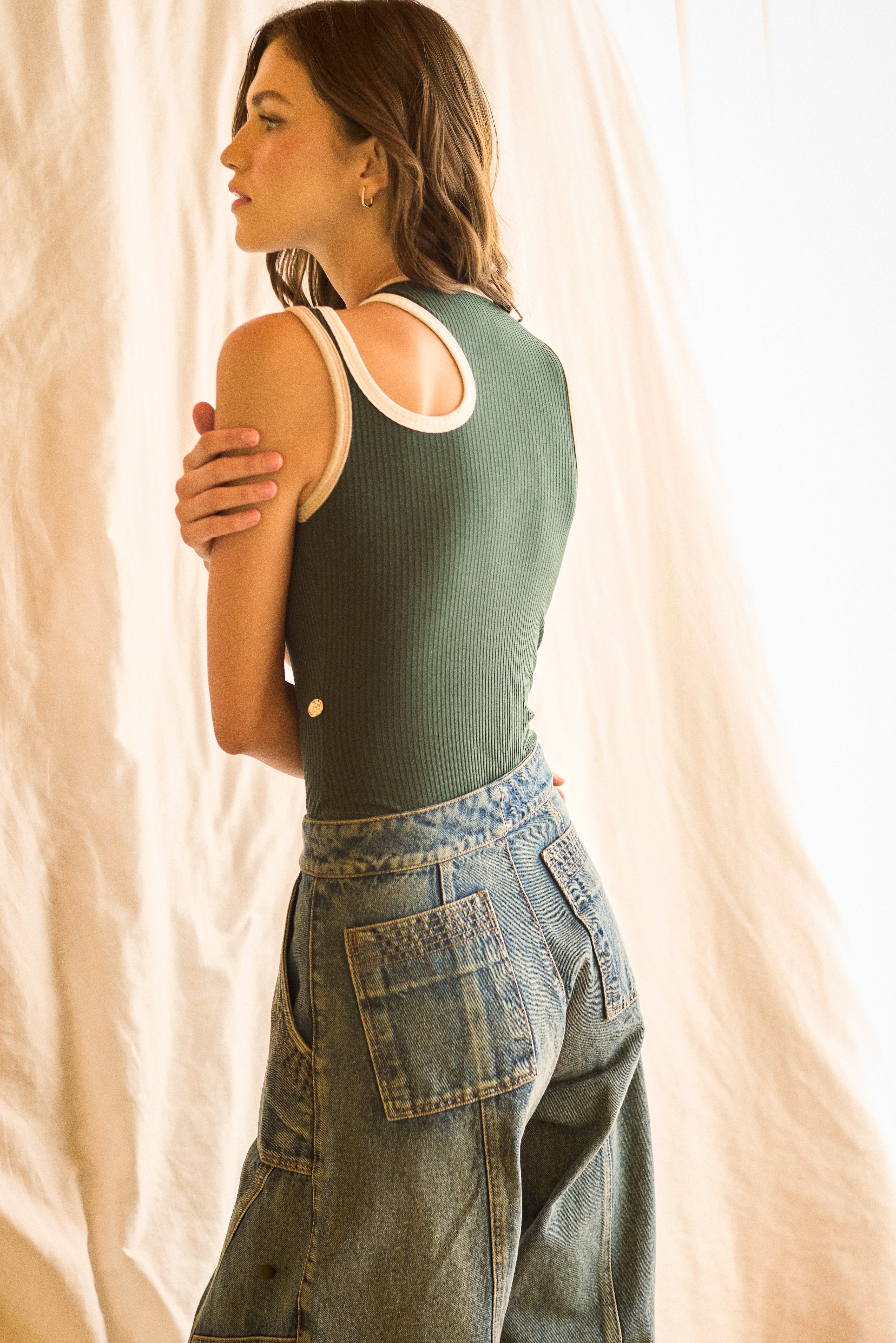 Bali Dotted Blue Jean