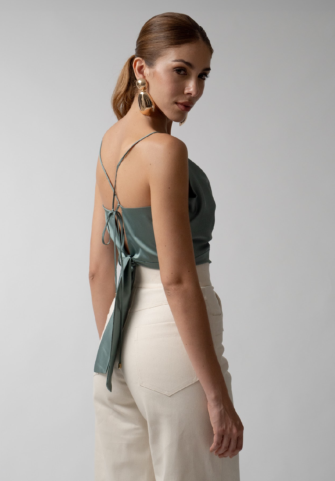 Cythera Teal Top