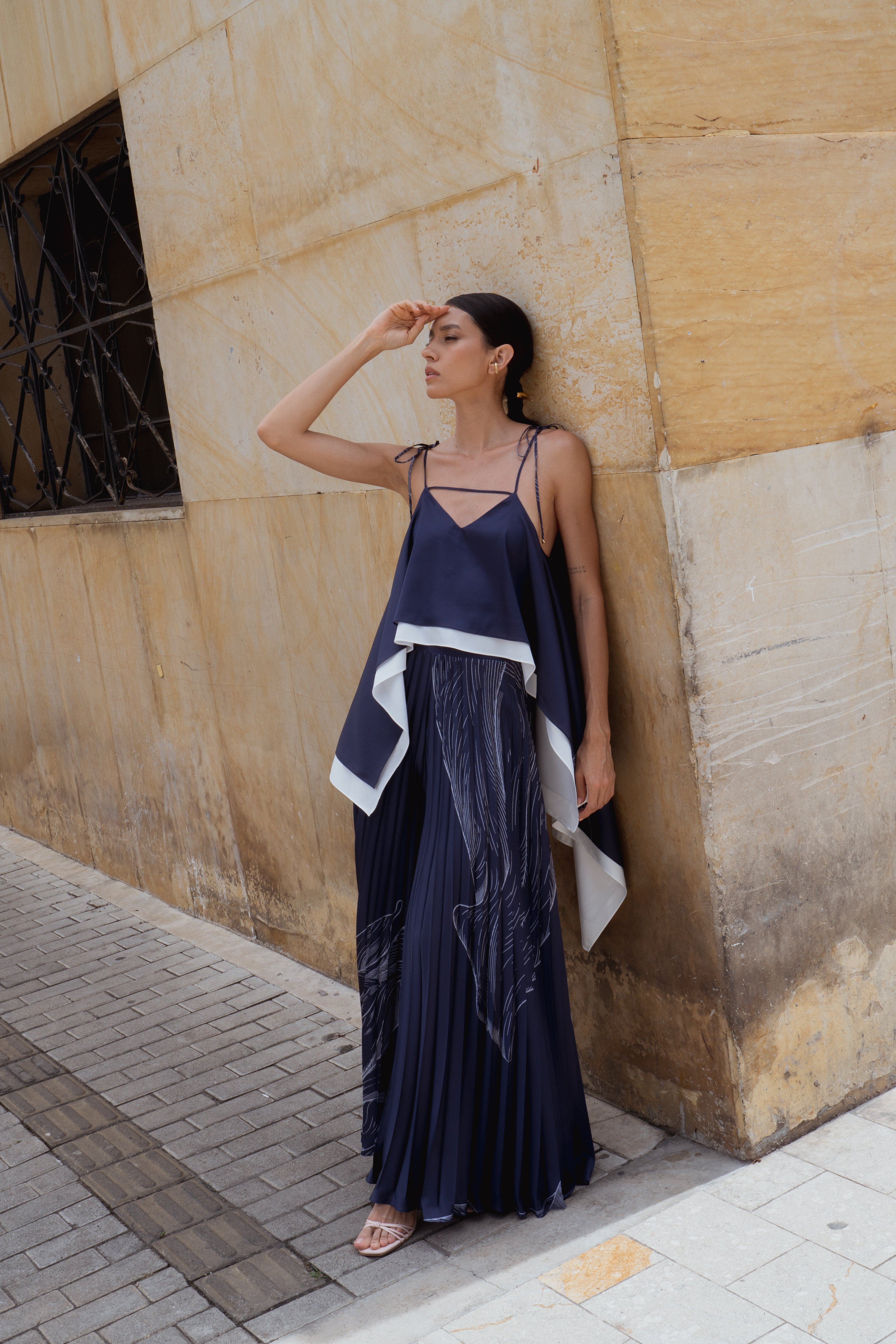 Aurora Marine Blouse