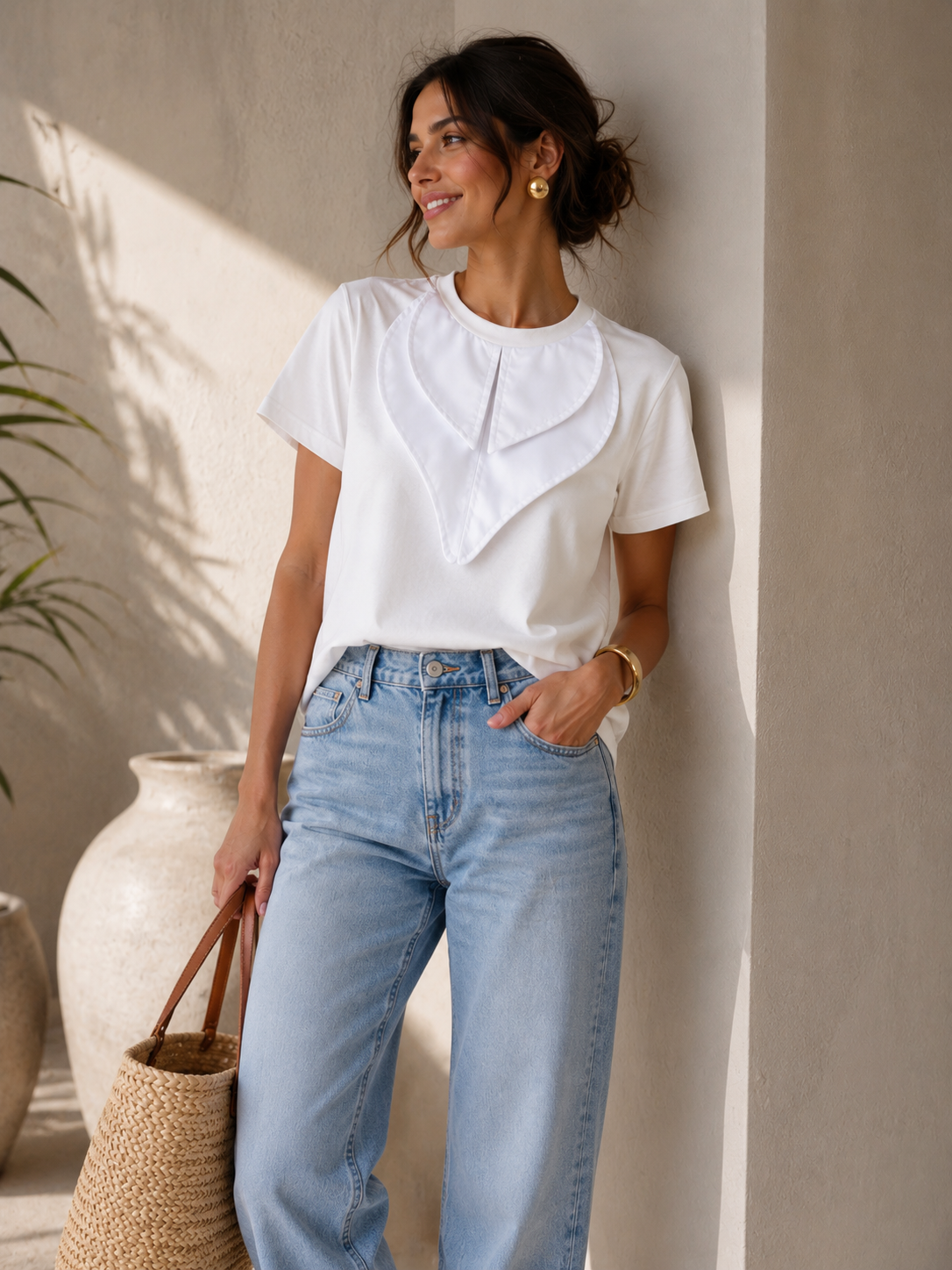Étoile Collar Tee