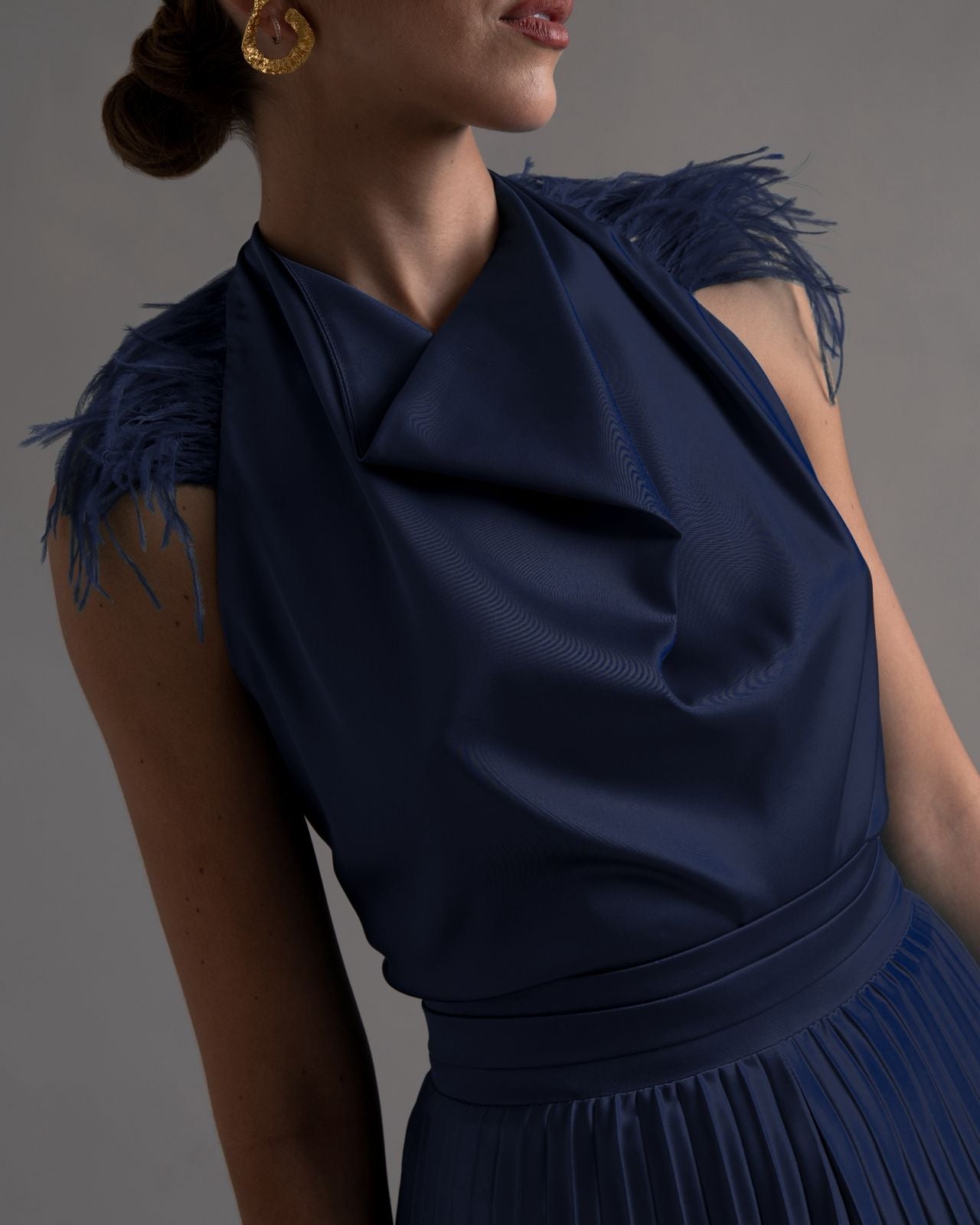 Oreas Midnight Blue Top