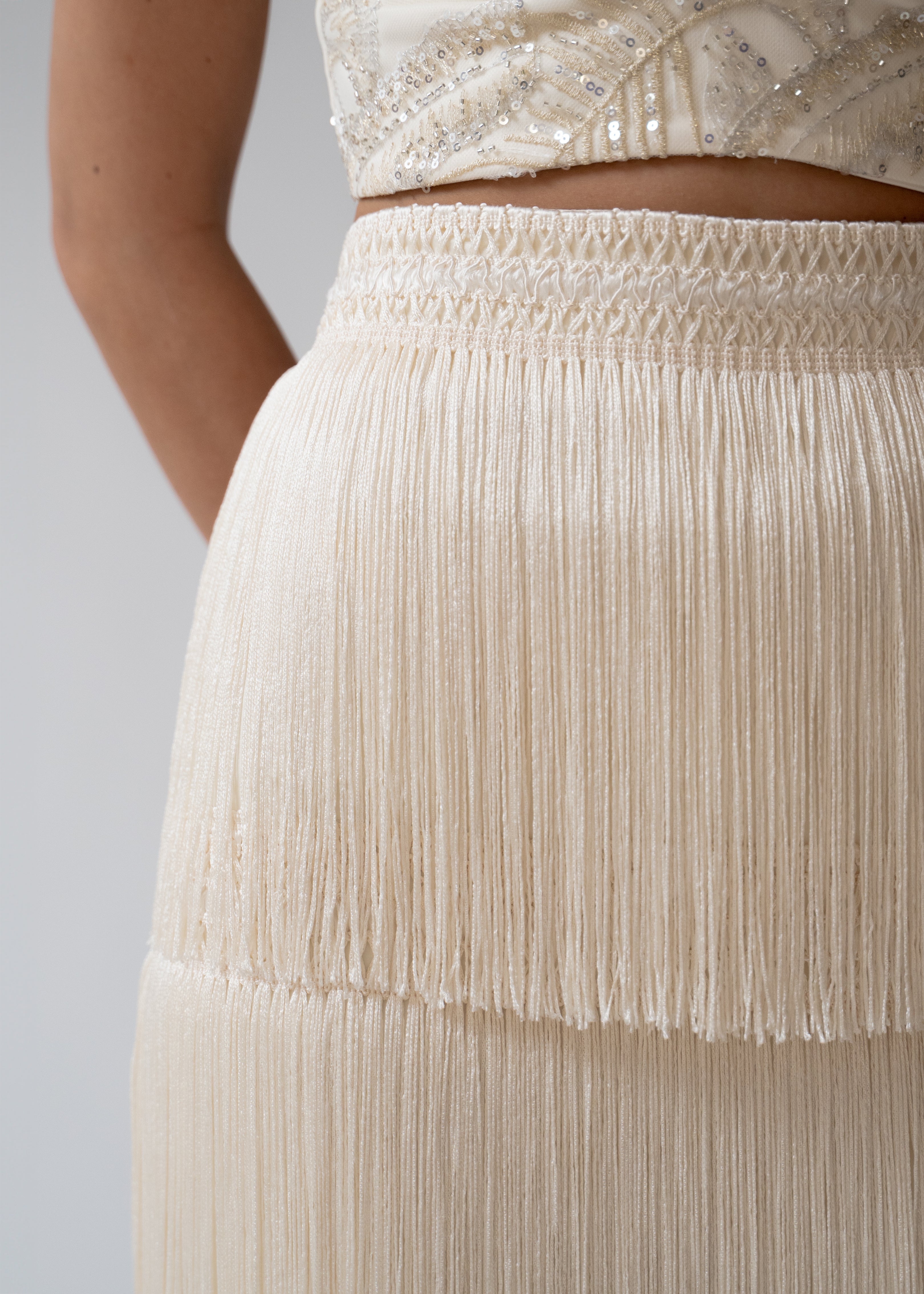 Olympia Ivory Skirt