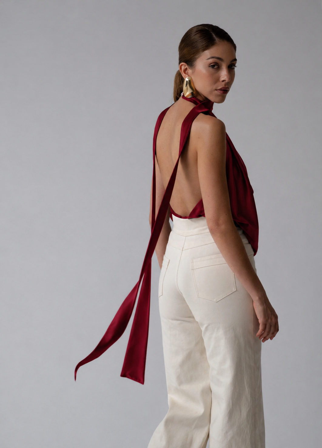 Lunara Red Wine Top