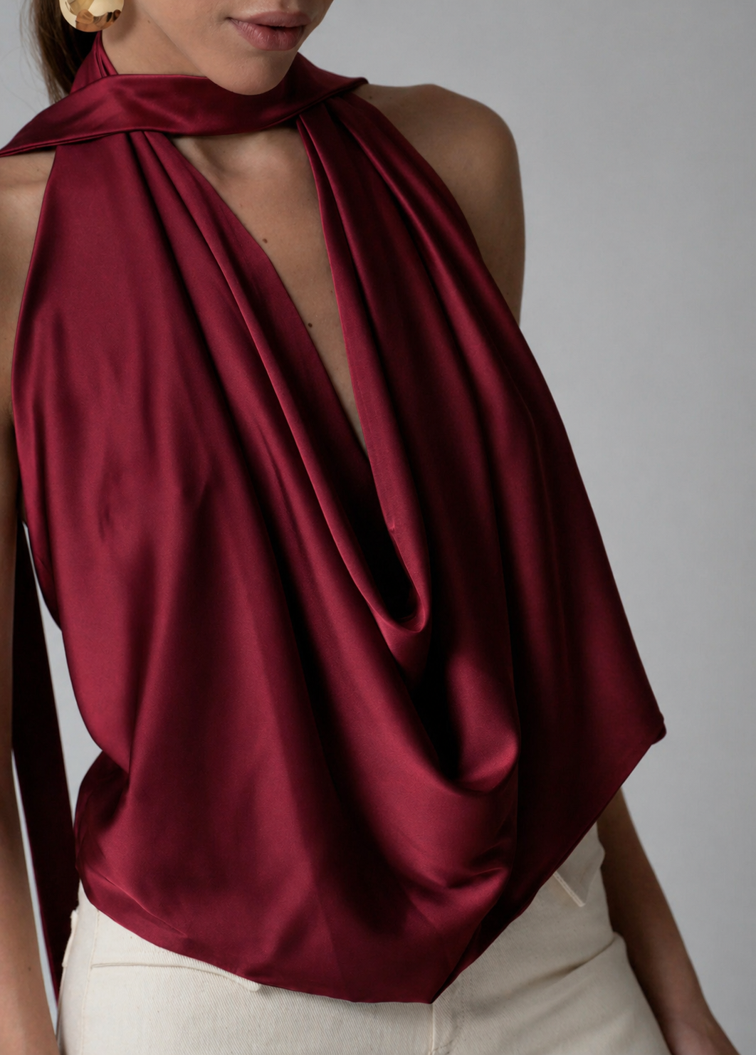 Lunara Red Wine Top
