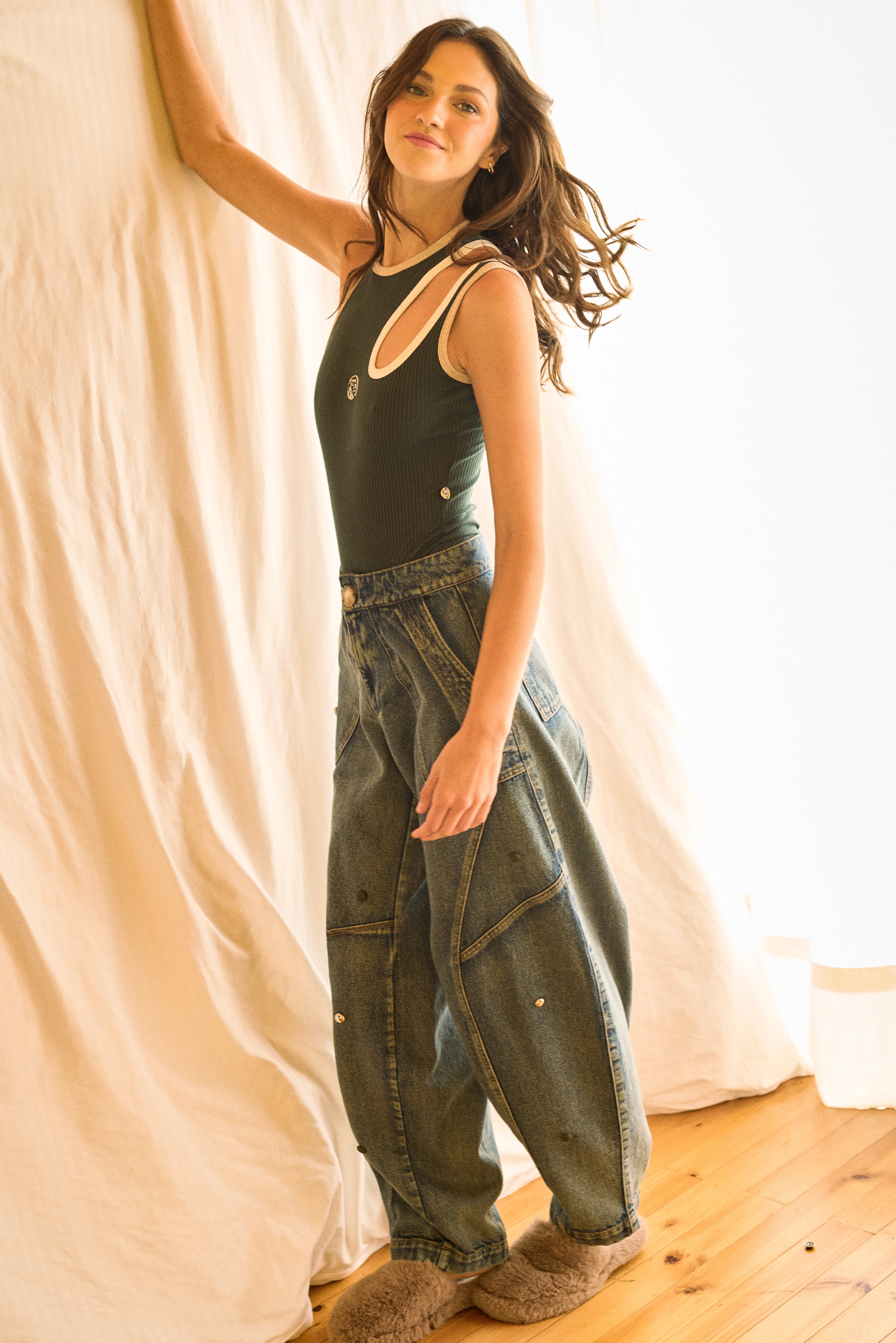 Bali Dotted Blue Jean