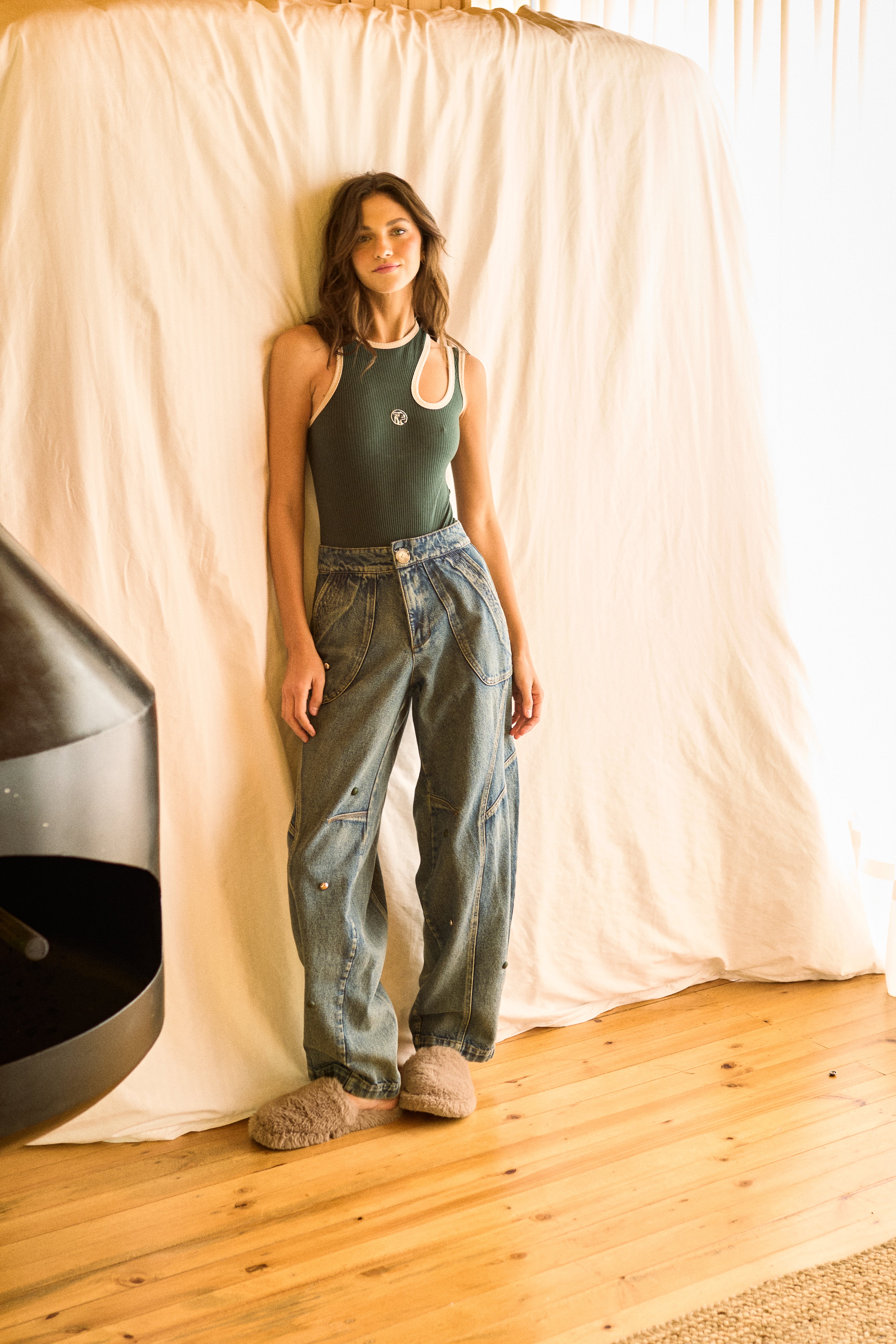 Bali Dotted Blue Jean