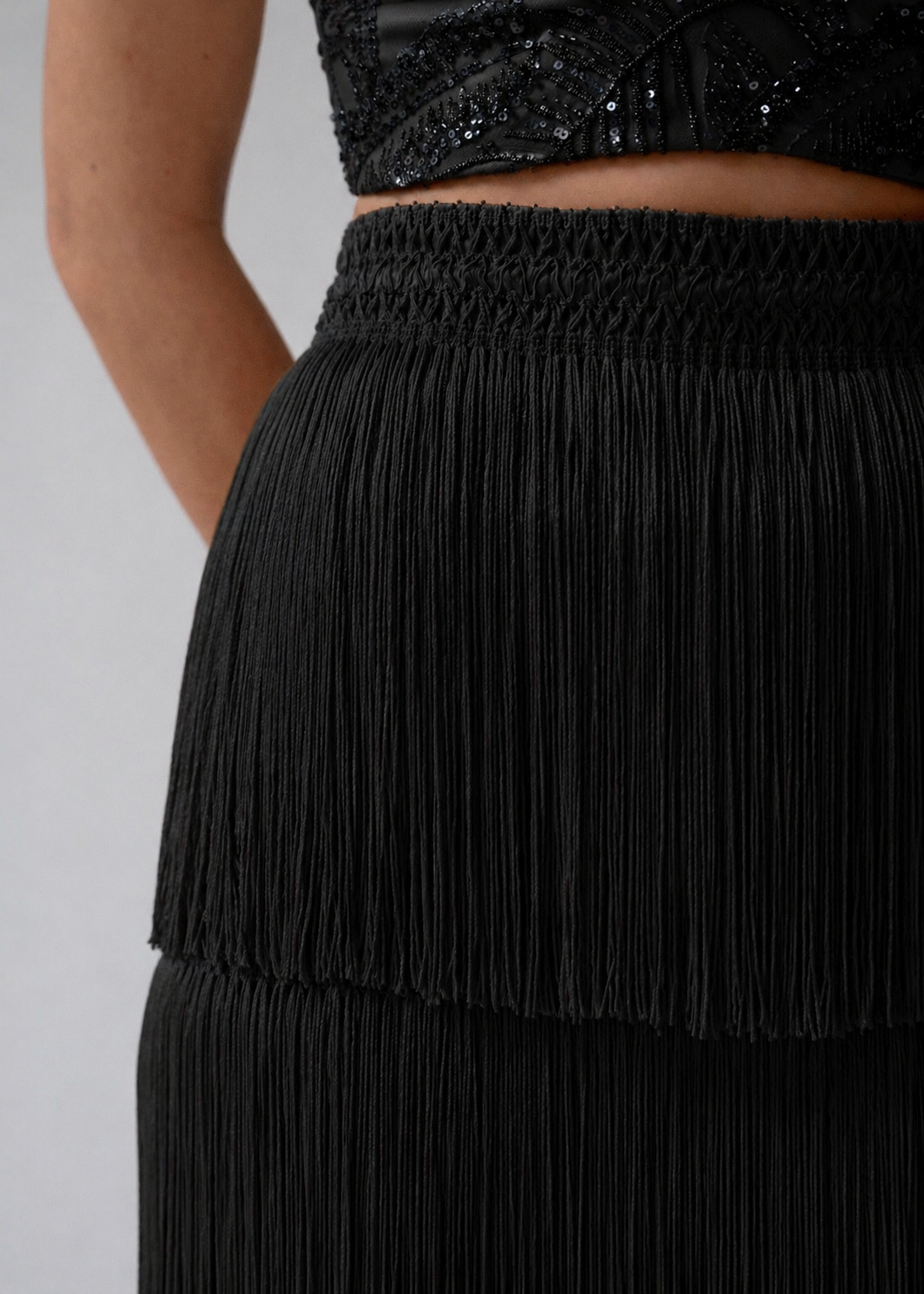 Olympia Black Skirt