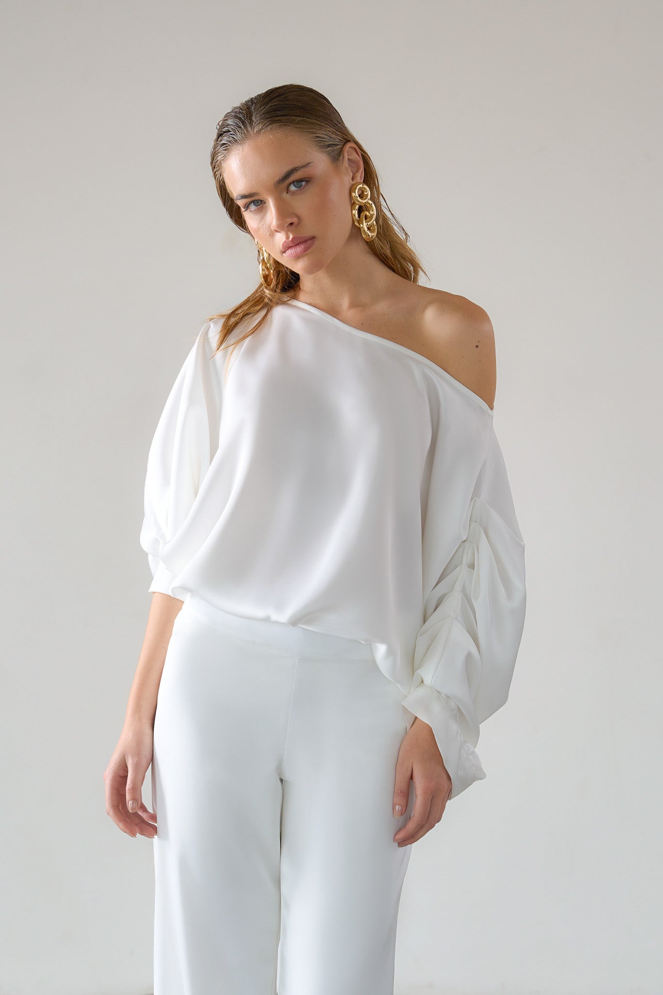 Ivory Nube Blouse